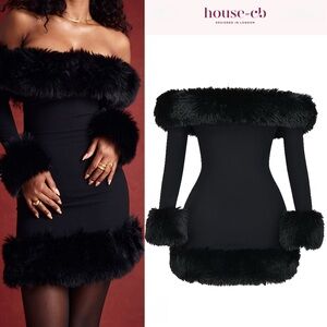 keilani black mini dress Slinky Jersey Rose Detail Cut Out Mini Dress in Black - 6 main image 1
